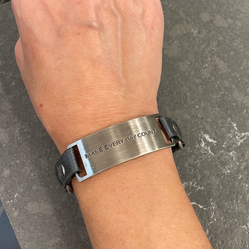 Cynthia H Designs Message Bracelet